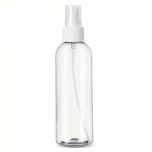 Plastic Bottle with Spray Transparent 250ml