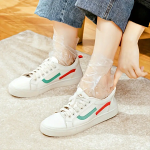 Disposable Plastic Foot Bags for Pedicure & Spa 100pcs