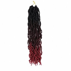 Ready Braids Hair Red Mahogany Ombre C3# 100g 60cm