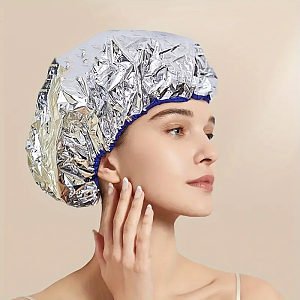 Reinforced Aluminum Thermal Cap for Hair Treatments 28cm