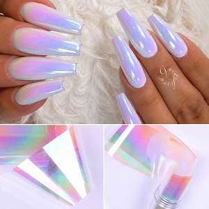 Nail Art Foil Transparent Unicorn