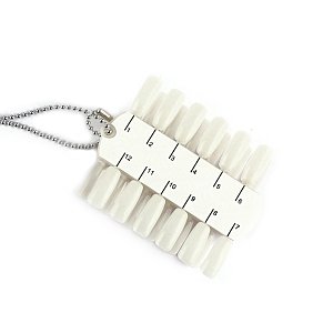 Double Nail Display with 24 Positions Beige