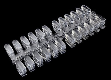 Nail Art Color Display Tips for Nail Art Display Chart 120pcs Clear