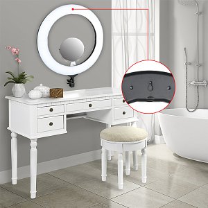 Ring Light Led 46cm (18") with Free Mirror