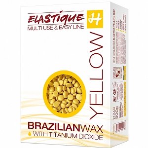 Warmwachs Perlen Gelb, 500g