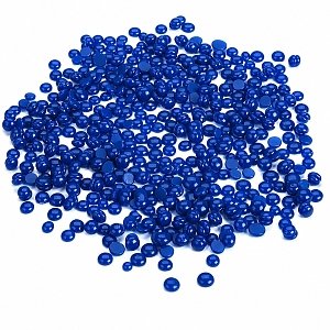 Warmwachs Perlen Blau Azulen, 500g
