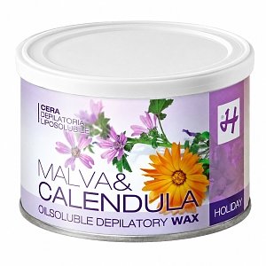 Holiday Hair Removal Wax Mallow & Marigold – Tin 400ml