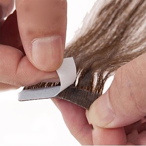 Tape Hair Extension Natural #61 65cm 10pcs