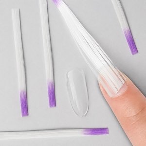 Ίνες Fiberglass για Επιμύκηνση Νυχιών 5.5cm Σετ 10τμχ