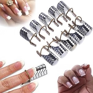 Nail Art Building Metallic form 5pcs