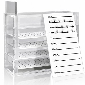 Wimpernplatten Aufbewahrungsbox inkl. 5 Platten