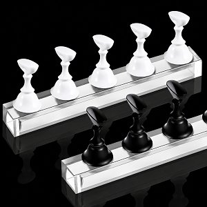 Μαγνητικά Στηρίγματα για Tips Νυχιών Λευκό