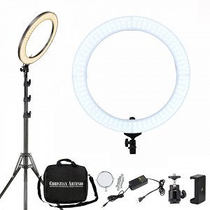Ring Light Led 46cm (18") with Free Mirror