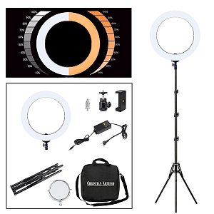 Ring Light Led 46cm (18") with Free Mirror
