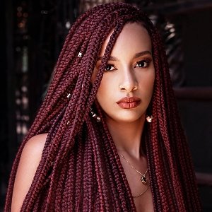 Hair Jumbo Braids Dark Red Ya19# 100g 60cm