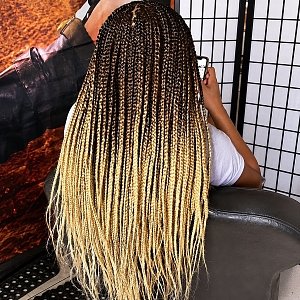 Hair Jumbo Braids Ombre Brown/Blonde B39# 100g 60cm