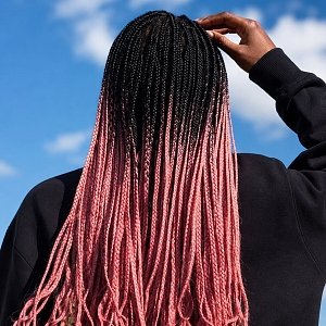 Hair Jumbo Braids Ombre Pink/Brown B6# 100g 60cm