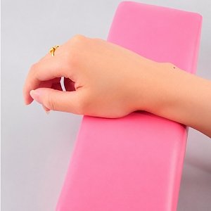 Manicure Leather Arm Rest Pink
