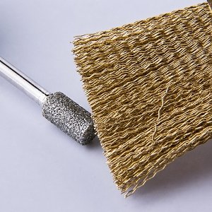 Metal Nail Drill Bit Cleaning Brush