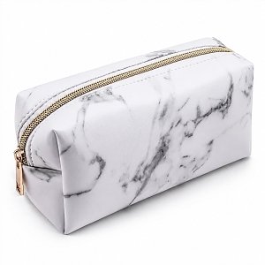 Toiletry Bag White Marble