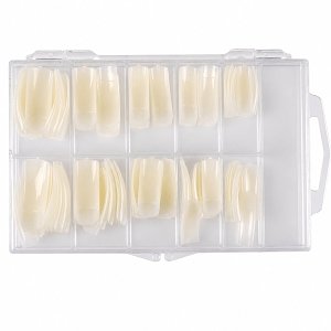 Nagel Tips Natur Nachfullbeutel 100 Stuck
