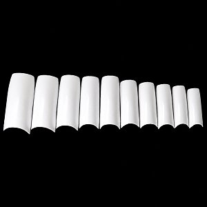 Nagel Tips French Nachfullbeutel 500 Stuck