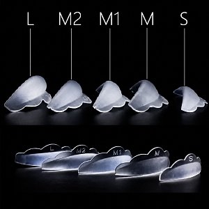 Pads Σιλικόνης 3D Eyelash Lift 5 Ζευγάρια