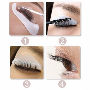 Pads Σιλικόνης 3D Eyelash Lift 5 Ζευγάρια