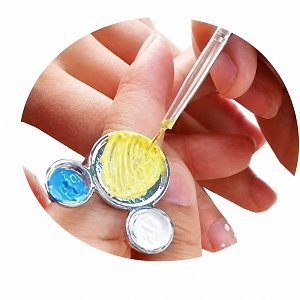 Nailart Palette Ring