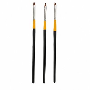 Gel Pinsel 3-teliges Set