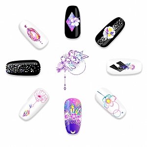 Nail Stamping Art Board 12cm x 6cm