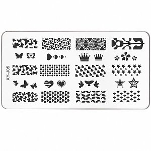 Nail Stamping Art Board 12cm x 6cm