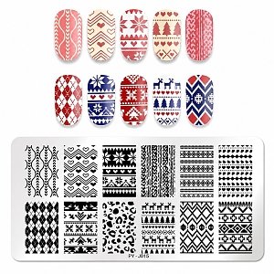 Nail Stamping Art Board 12cm x 6cm