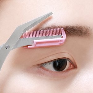 Eyebrows Grooming Scissors with Comb