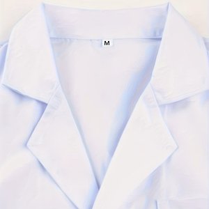 Salon White Robe Medium