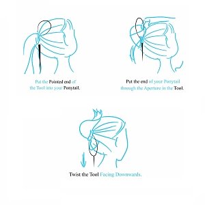 Ponytail & Bun Tool