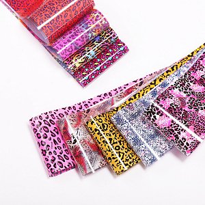 Nagelofolien Box Animal Print
