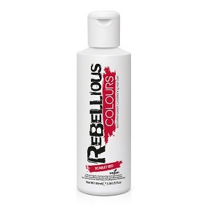 Rebellious Semi-Permanent Hair Dye Scarlet Red 100ml