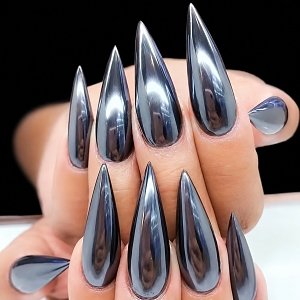 Mirror Chrome Pigment in Schwarz, 1,5g