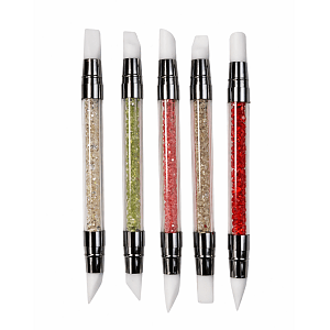 Nail Art Silicone Brushes Set 5 pcs