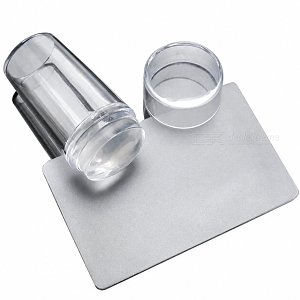 Nail Stamping Art Tool and Silicone Blade