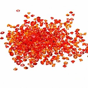 Nail Art Rhinestone Crystal Pixie Neon Orange 2g