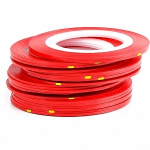 Nail Art Line Tape Red 1mm