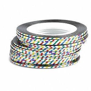 Nail Art Line Tape Multicolor 1mm
