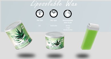 Enthaarungswachs in Dose Aloe 800ml