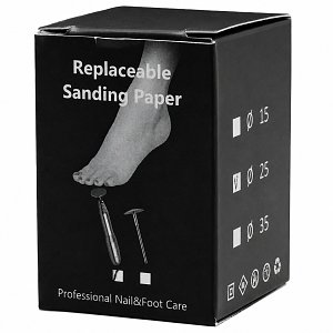 Nail Drill Mandrel for Pododisk Paper Files for Pedicure 25mm
