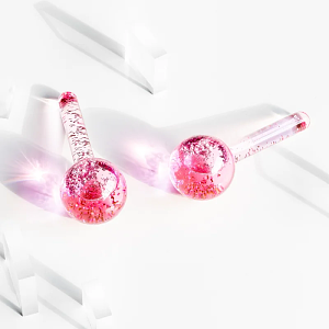 Face Massage Glass Ball 1pc