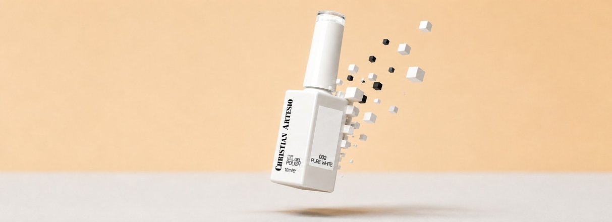 Ημιμόνιμο Βερνίκι Νυχιών Νο 002 Pure White Άσπρο 10ml - Christian Artesio