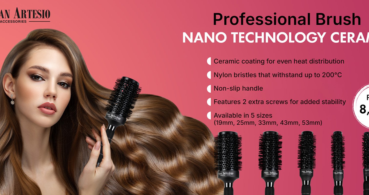 Professionelle NANO Föhnbürsten