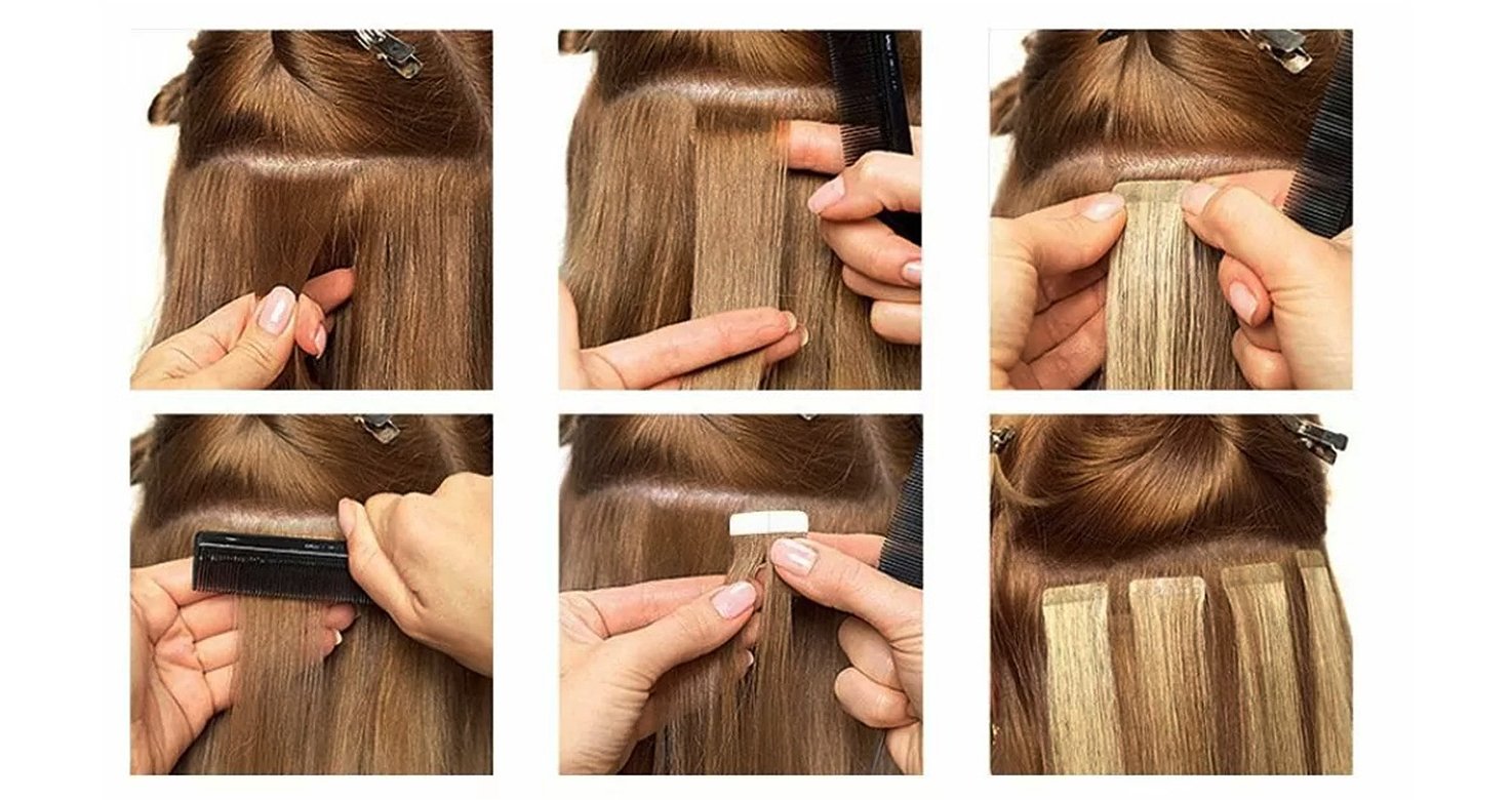 Tape Extensions: Einsetzen, Entfernen und Wiederverwenden